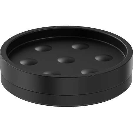 Mexen Triv standing soap dish, black - 70A33057-70B