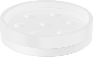 Mexen Triv standing soap dish, white - 70A33057-20W