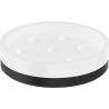 Mexen Triv standing soap dish, white/black - 70A33057-70W