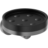 Mexen Triv soap dish, black/gun gray brushed - 70A33055-66B