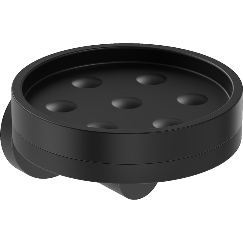 Mexen Triv soap dish, black - 70A33055-70B