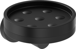 Mexen Triv soap dish, black - 70A33055-70B