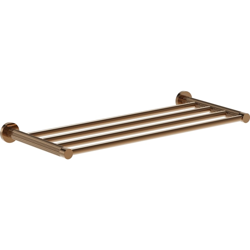 Mexen Triv towel shelf, rose gold - 70A33082-60