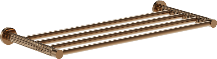 Mexen Triv towel shelf, rose gold - 70A33082-60