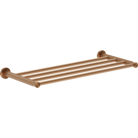Mexen Triv towel shelf, brushed copper - 70A33082-65