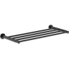 Mexen Triv towel rack, black chrome - 70A33082-73