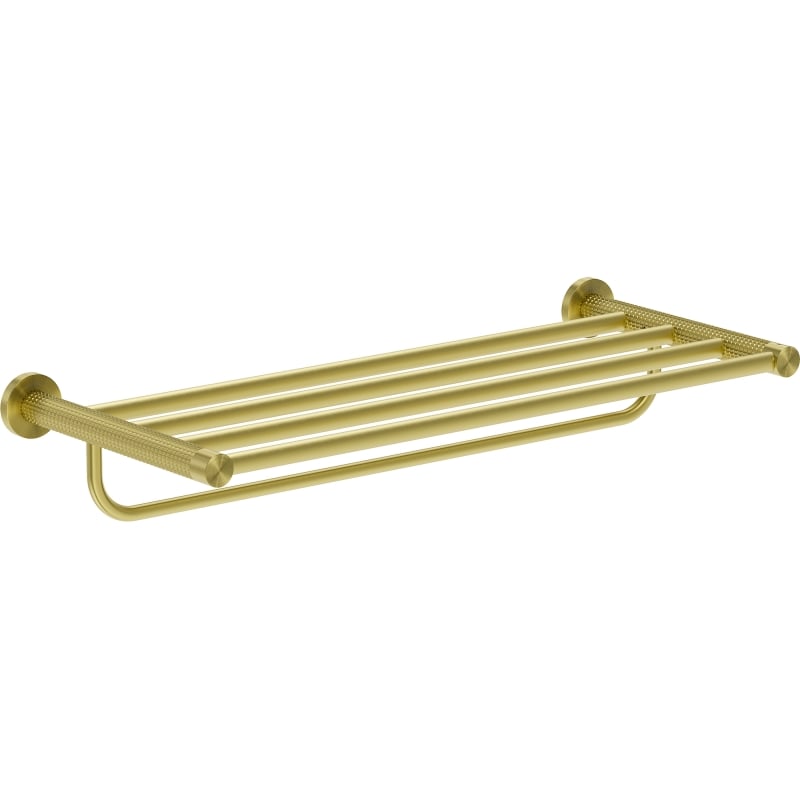 Mexen Triv towel shelf, brushed gold - 70A33081-55