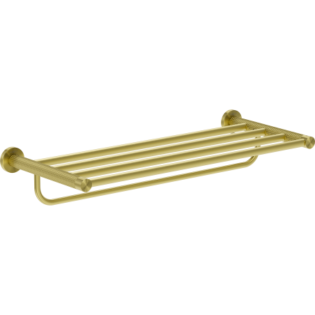 Mexen Triv towel shelf, brushed gold - 70A33081-55