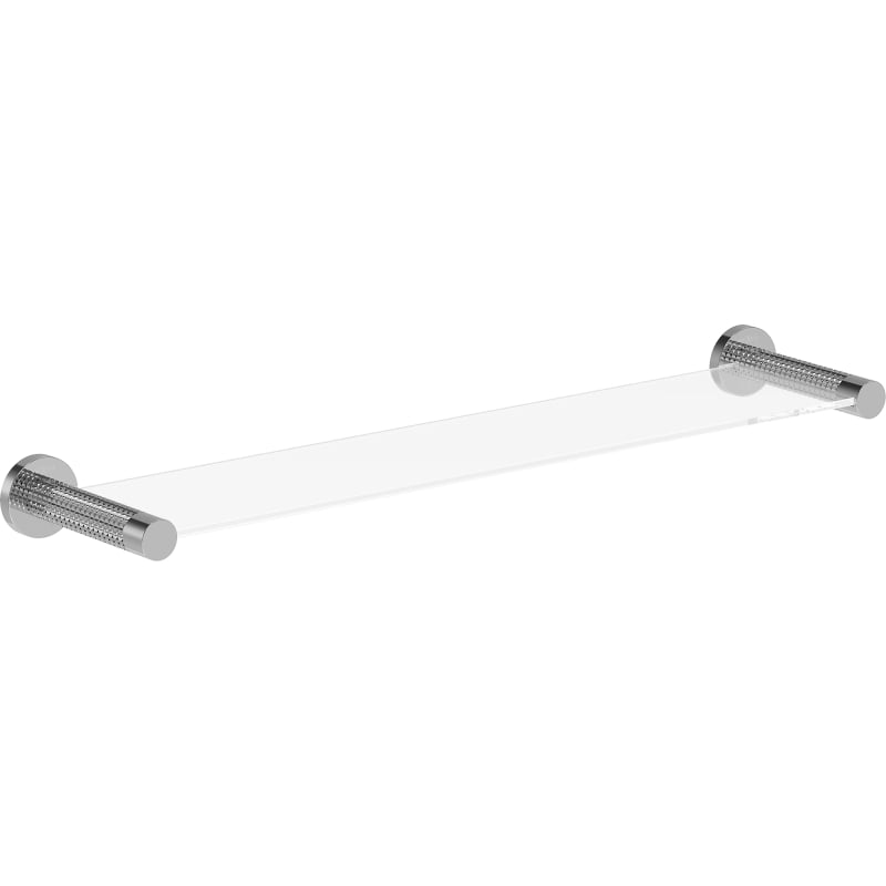 Mexen Triv hanging glass shelf, chrome - 70A33061-00