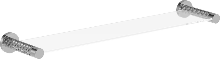 Mexen Triv hanging glass shelf, chrome - 70A33061-00