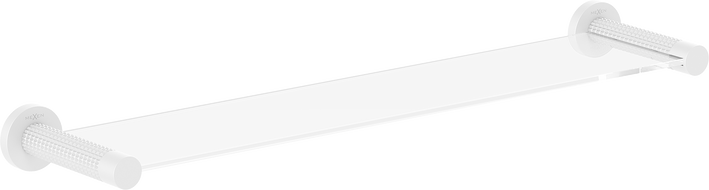Mexen Triv hanging glass shelf, white - 70A33061-20