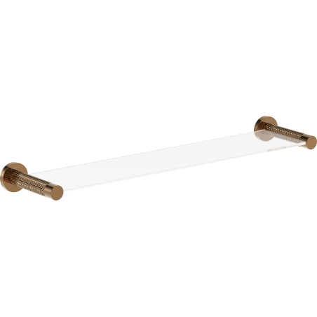 Mexen Triv hanging glass shelf, rose gold - 70A33061-60