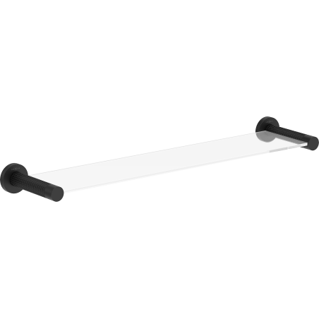 Mexen Triv hanging glass shelf, black - 70A33061-70