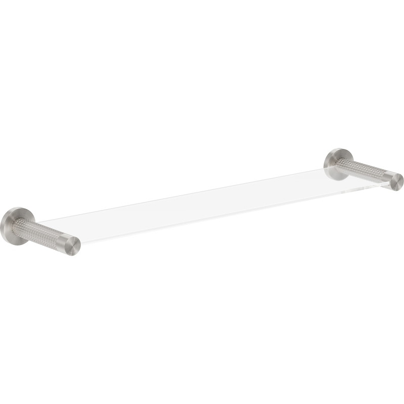 Mexen Triv hanging glass shelf, brushed nickel - 70A33061-97