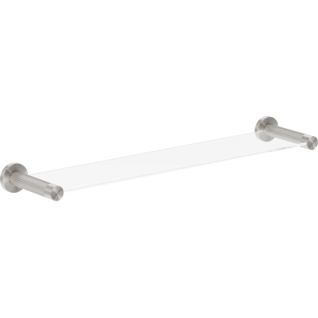 Mexen Triv hanging glass shelf, brushed nickel - 70A33061-97