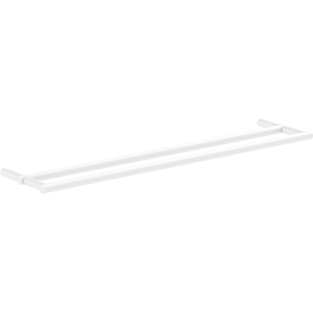 Mexen Loop double towel rack, white - 70A71047-20