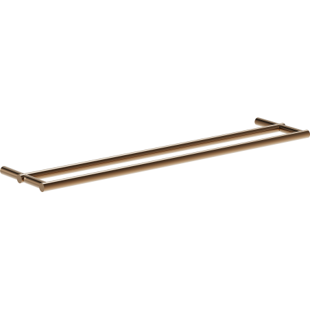 Mexen Loop double towel rack, rose gold - 70A71047-60