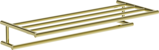 Mexen Loop towel rack, gold - 70A71081-50