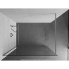 Mexen Kioto Walk-in Shower Screen 80 x 200 cm, Transparent 8 mm, Chrome - 800-080-101-01-00