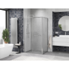 Mexen Linea sliding shower cabin 85 x 100 cm, transparent, chrome - 8E1-085-100-01-01