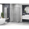 Mexen Linea sliding shower cabin 95 x 100 cm, transparent, chrome - 8E1-095-100-01-01