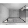 Mexen Linea sliding shower cabin 110 x 100 cm, transparent, chrome - 8E1-110-100-01-01