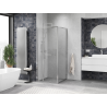 Mexen Linea sliding shower cabin 95 x 95 cm, transparent, chrome - 8E1-095-095-01-01