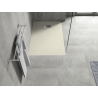 Mexen Hugo rectangular shower tray SMC 120 x 90 cm, beige, inox cover - 42699012-X