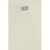 Mexen Hugo rectangular shower tray SMC 120 x 90 cm, beige, inox cover - 42699012-X