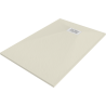 Mexen Hugo rectangular shower tray SMC 100 x 70 cm, beige, white cover - 42697010-W