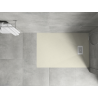 Mexen Hugo rectangular shower tray SMC 120 x 80 cm, beige, white cover - 42698012-W