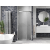 Mexen Linea sliding shower door 85 cm, transparent, chrome - 8E1-085-000-01-01