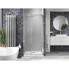 Mexen Linea sliding shower doors 90 cm, transparent, chrome - 8E1-090-000-01-01