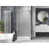 Mexen Linea sliding shower door 100 cm, transparent, chrome - 8E1-100-000-01-01