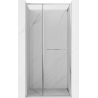 Mexen Linea sliding shower door 110 cm, transparent, chrome - 8E1-110-000-01-01