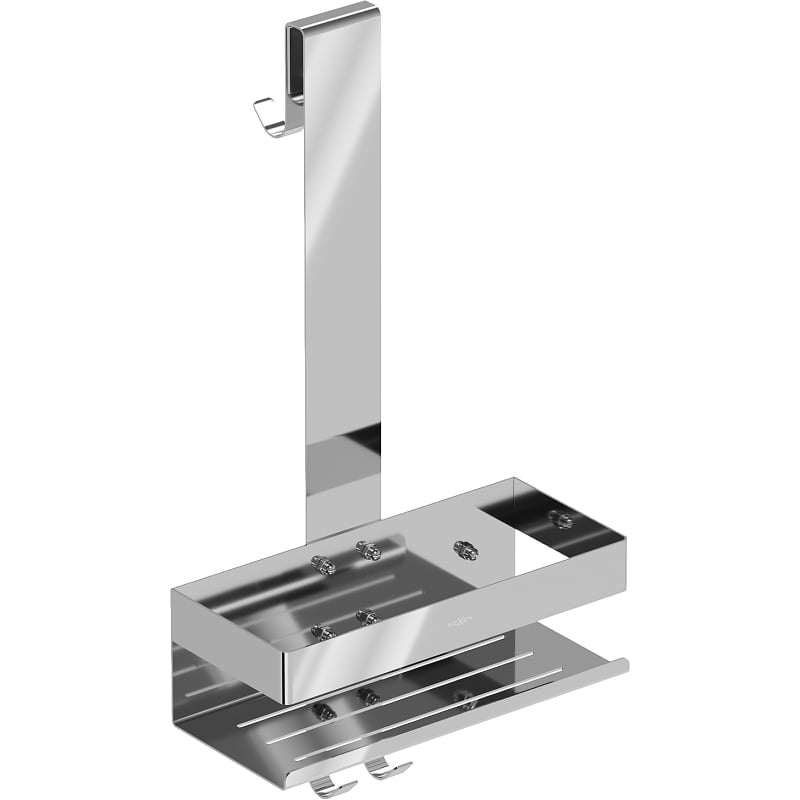 Mexen Brin-1 bathroom basket with hanger, chrome - 70A8841-00