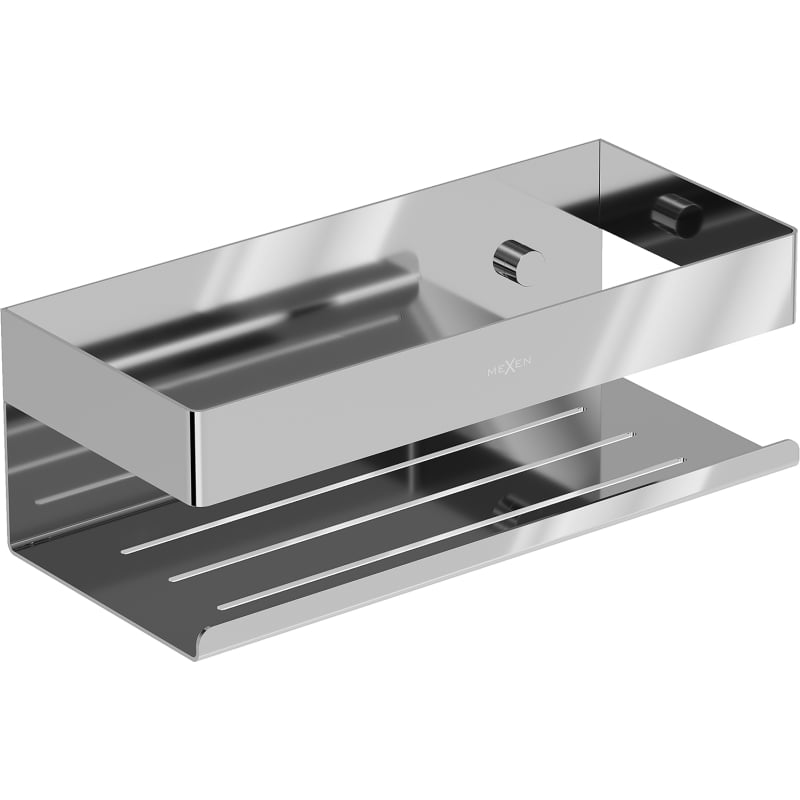 Mexen Brin-L bathroom basket, chrome - 70A8730-00