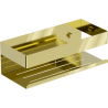 Mexen Brin-L bathroom basket, gold - 70A8730-50