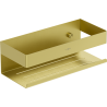 Mexen Brin-L bathroom basket, brushed gold - 70A8730-55