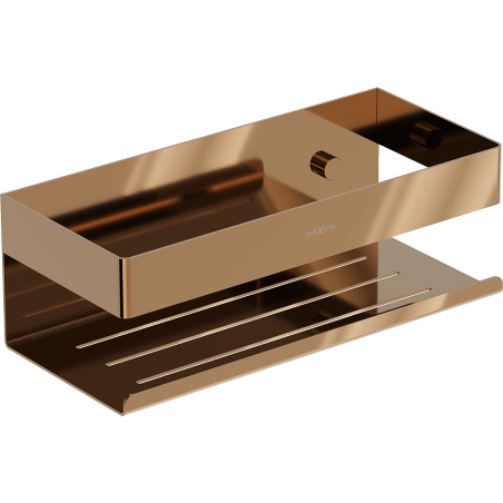 Mexen Brin-L bathroom basket, rose gold - 70A8730-60