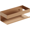 Mexen Brin-L bathroom basket, brushed copper - 70A8730-65
