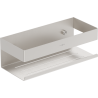 Mexen Brin-L bathroom basket, brushed nickel - 70A8730-97