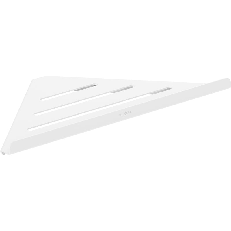 Mexen Diva-C corner bathroom basket, white - 70A8528-20
