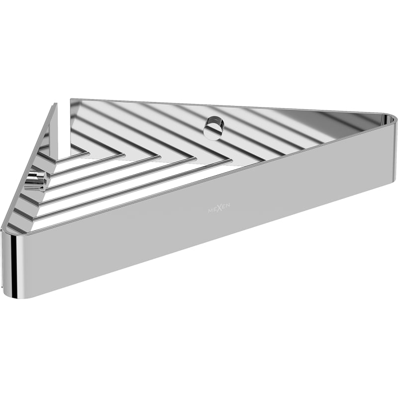 Mexen Evos-C corner bathroom basket, chrome - 70A8514-00