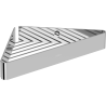 Mexen Evos-C corner bathroom basket, chrome - 70A8514-00