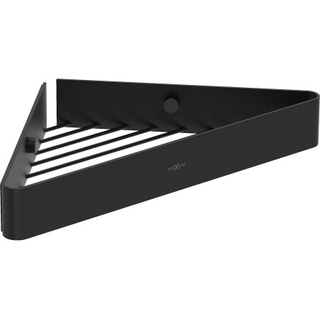 Mexen Evos-C corner bathroom basket, black - 70A8514-70