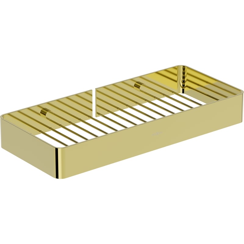 Mexen Evos-L bathroom basket, gold - 70A8714-50