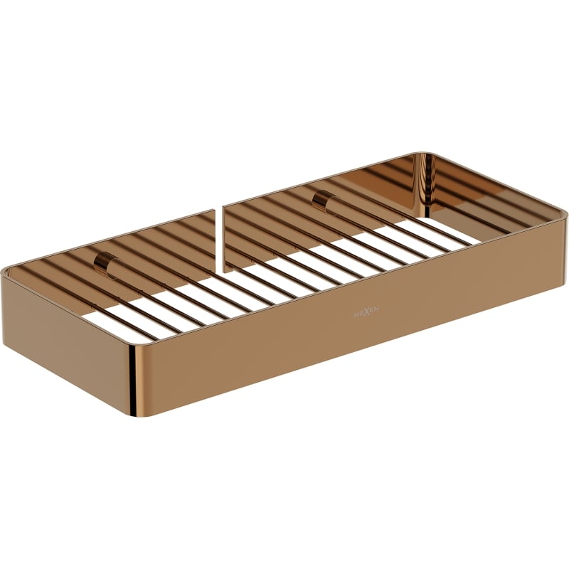 Mexen Evos-L bathroom basket, rose gold - 70A8714-60