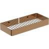 Mexen Evos-L bathroom basket, rose gold - 70A8714-60