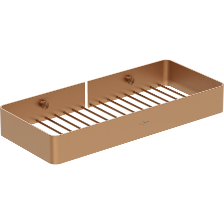 Mexen Evos-L bathroom basket, brushed copper - 70A8714-65